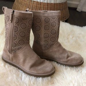 Suede UGG boots
